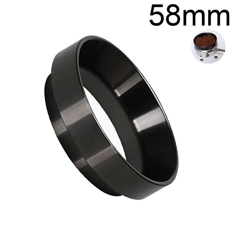Aluminum Intelligent Dosing Ring For Bowl Coffee Powder Espresso Barista Tool For 51//53/54/58MM Profilter Coffee Tamper
