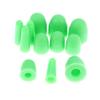 1 Jeu Outil de Réparation de Bosses de Voiture Crochet Marteau Tête de Rechange Kit Sans Peinture Outils de Tassement Doux Tête de Rechange Pied-de-biche Languettes de Traction