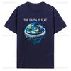 Hot Sale Fashion Flat Earth Oneck Tshirt Earth Is Firmament Sheol Conspiracy New World Printed Casual Tops Hipster Streetwear