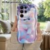 Phone Case: 2D Flat Samsung Galaxy A34 A35 M05 M06 S20 S22 S21 FE Plus 5G Protective Case, Couples Style, Cloud Cat, Christmas and Halloween Gift