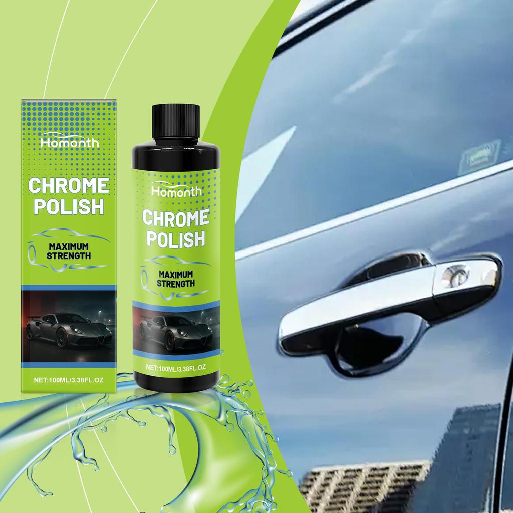 Super Strong Rust Removal Spray and Car Polishing Protector Two-Piece Set, Does Not Damage Metal Surface,30ml+100ml