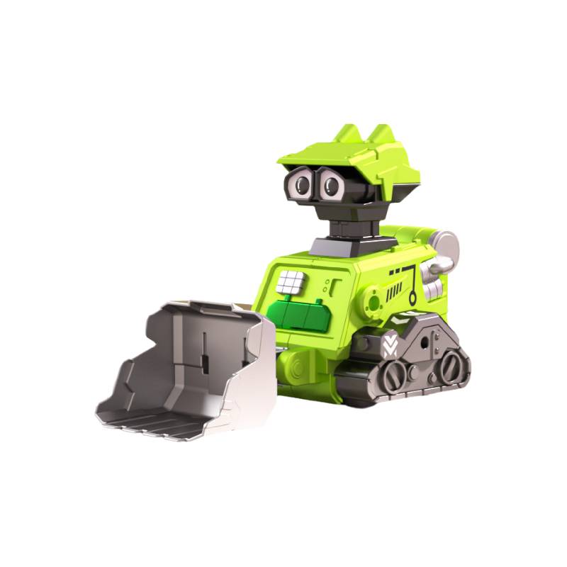 

Vehicle Toy Engineering Kid Christmas Gift Puzzle Childrens Day Space Robot зелений
