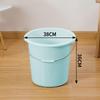 ZISIZ Large Plastic Household Bucket with Lid