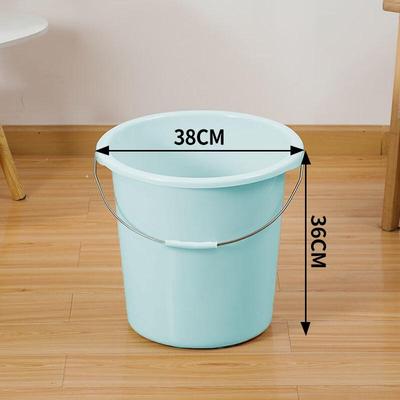 ZISIZ Large Plastic Household Bucket with Lid