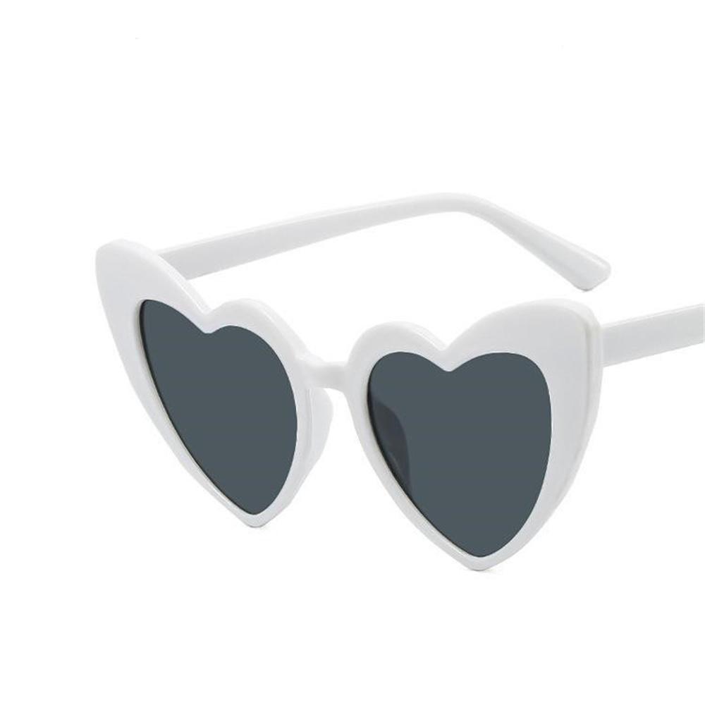 Ladies Party Heart Shaped Sunglasses Wedding Bridal Shower Decor Supplies Vintage Sunglasses UV400 Women's Accessories