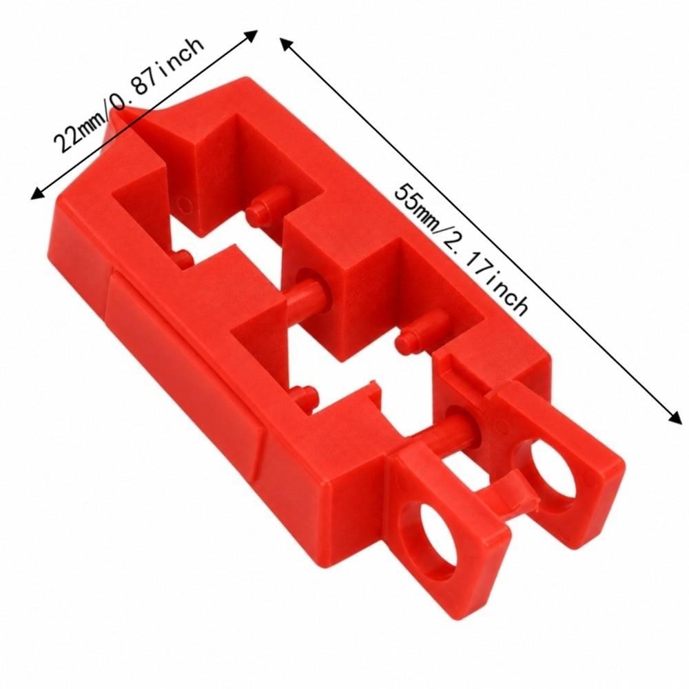 10pcs Single and Multi-Pole Safety Padlocks Energy Isolation Accessories Industrial Safety