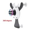 Universal ABS Gravity Cell Phone Mount Stand Car Bracket Mounts Car Phone Holder Air Vent