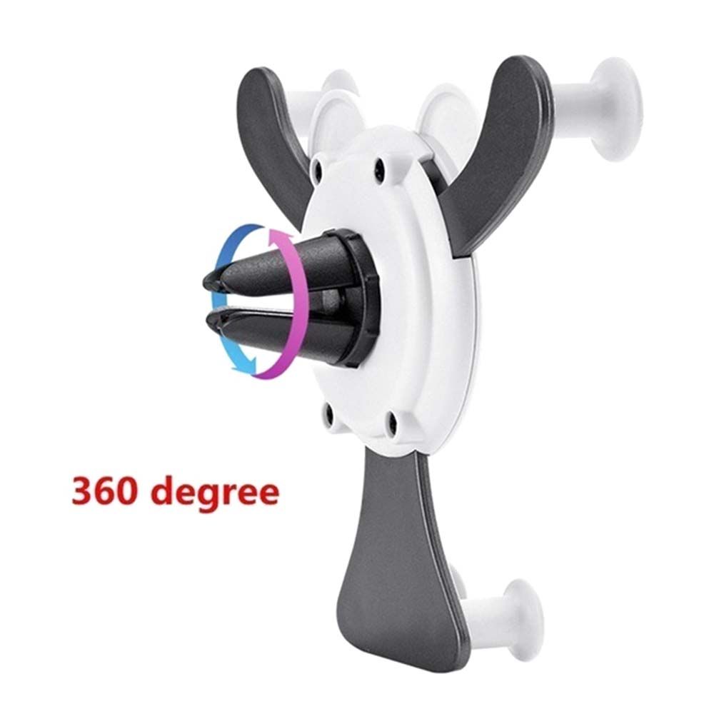 Universal ABS Gravity Cell Phone Mount Stand Car Bracket Mounts Car Phone Holder Air Vent