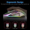 Wired Gaming Mouse Optical Mouse Game level Engine Colorful Breathing Light 4 gear Adjustable movement speed Ergonomic