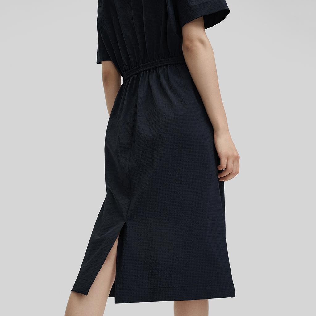 New FILA Short Sleeved Dresses Women's Legend Blue F11W434301FNV