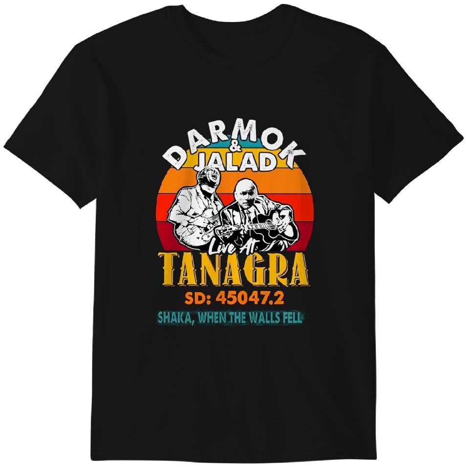 

Дармок и Джалад в Танагре Сентябрь 1991 Винтажная Забавная Футболка Классическая Футболка 2XL
