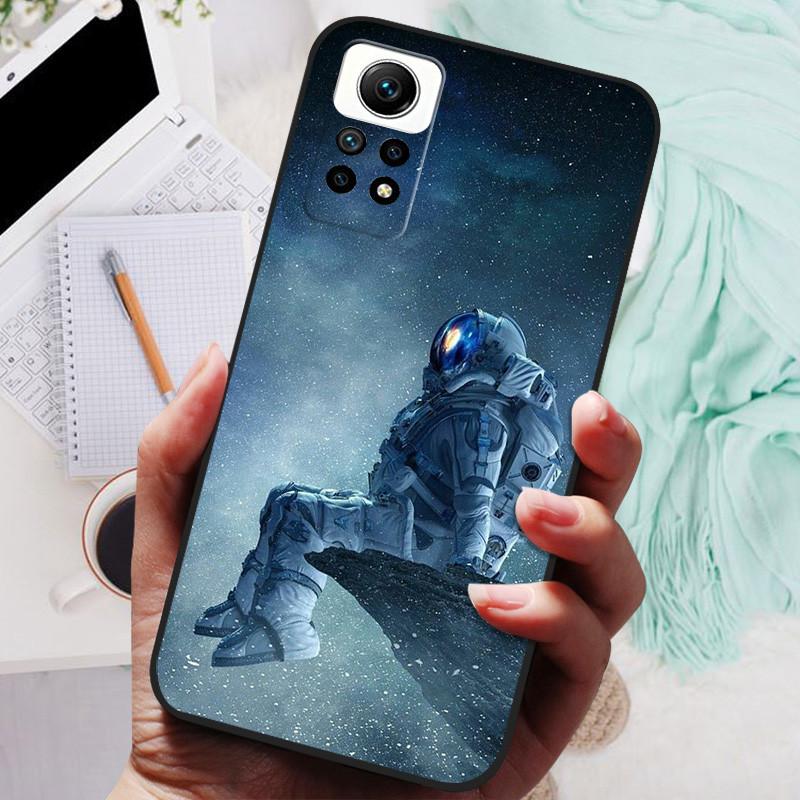 Cover For Redmi Note 12 Pro 4G Case Silicone Painted Soft Protective Black Coque For Xiaomi Redmi Note12 Pro 4G NFC Cartoon TPU