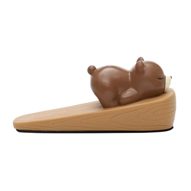 Door Stopper Cartoon Animal Wear Resistant Silent Stable Household Supply Door Hardware