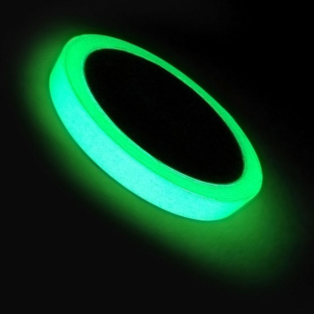 Luminous Band Self-sticking Green Reflective Tape Decorative Wall Strap Sticker
