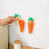Cute Carrot Shape 2-In-1 Garbage Clip Dust Stain Removal Shovel Kitchen Sink Cleaning Tools Bathroom Hair Catchers Clips