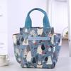 Reißverschluss Bento Lunch Handtasche - Oxford Stoff Mama Tasche