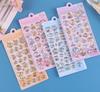 Honlackfu 3D Sticker ChiiKawa 3D Embossed Cute 4-Piece Set Decorative Stickers for Girls Christmas Birthday Gift Phone Notebook Diary Craft Supplies