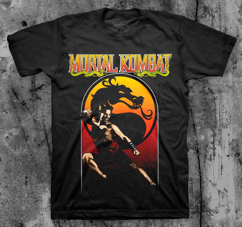 Get Over Here T-Shirt Unisex (For Men and Women) Shirt Gamer Shirt Shirts Video game Shirt Music Retro Scorpion Mortal Kombat S разноцветный