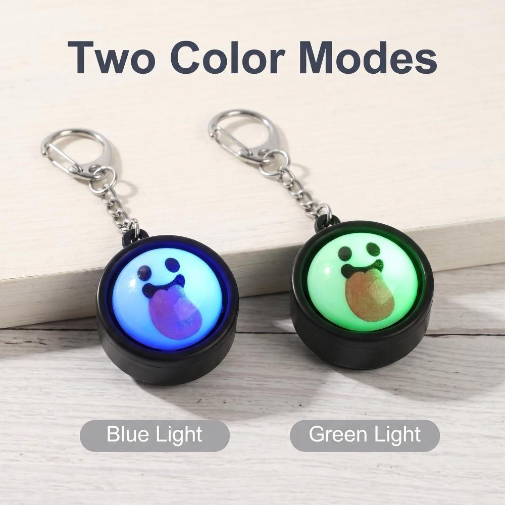 Click Sound Pumpkin Sound Light Click Keychain Halloween Face Stress Charm Halloween Party