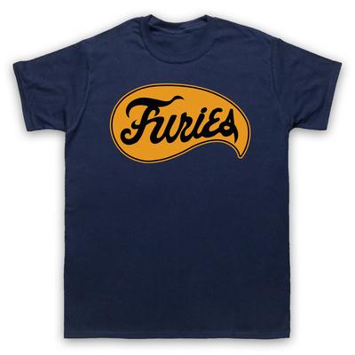 T-shirt Guerriers Gang de Baseball Furies Adultes Toutes Tailles Cols