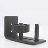 Black Finish Barn Door Floor Guide Flat Bottom Adjustable Roller Stay Roller  Window Rollers