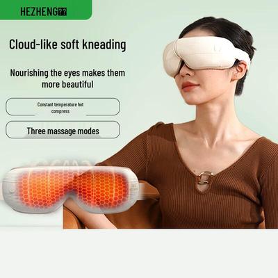 HEZHENG Foldable Eye Massager with Heat CN Plug (adapter Included)
