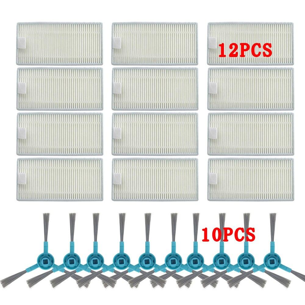 Rollenbürste Seitenbürste für Cecotec Conga 4090 5090 6090 Staubsauger, HEPA-Filter-Reinigungsmop