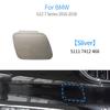 For BMW G11 G12 Car Front Bumper Tow Hook Cover Cap Accessory Black White For BMW 7 Series 730 740 750 2016-2018 51117412466