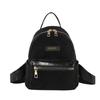 Stylish And Durable Black Suede Backpack For Women Perfect For Everyday Use And Travel