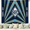Tampa Bay Devil Rays Wall Tapestry Aesthetic Wall Hanging Printed Fabric Blanket Decorative Tapestries for Bedroom Living Room Home Decor