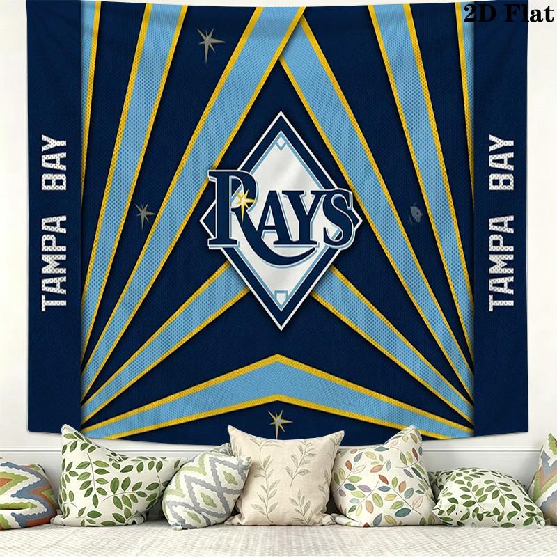 Tampa Bay Devil Rays Wall Tapestry Aesthetic Wall Hanging Printed Fabric Blanket Decorative Tapestries for Bedroom Living Room Home Decor