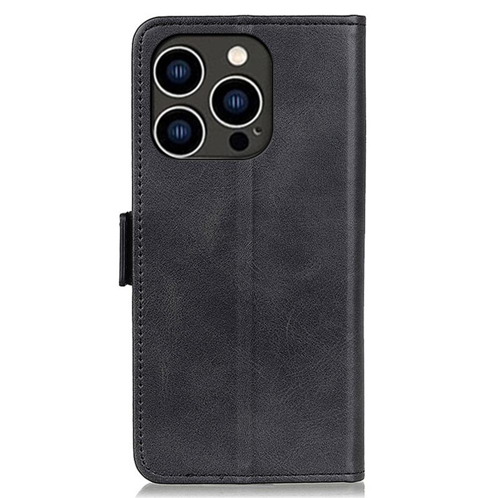 Für iPhone 16 Pro Hülle Magnetverschluss Leder Brieftasche Klapp Handyhülle