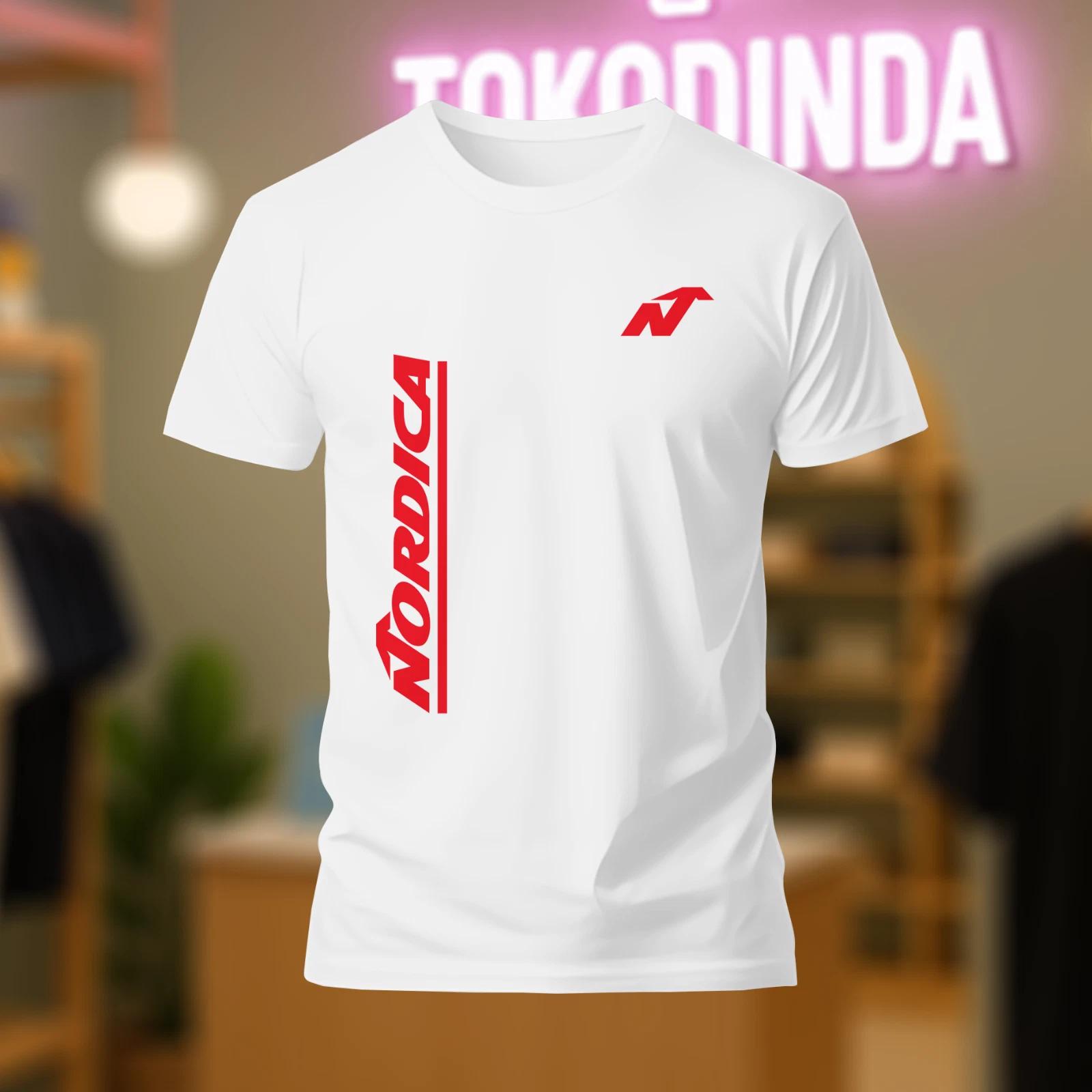 Men s and Women s T-shirts Nordica Skis and Boots logo T-Shirt S-5XL XL