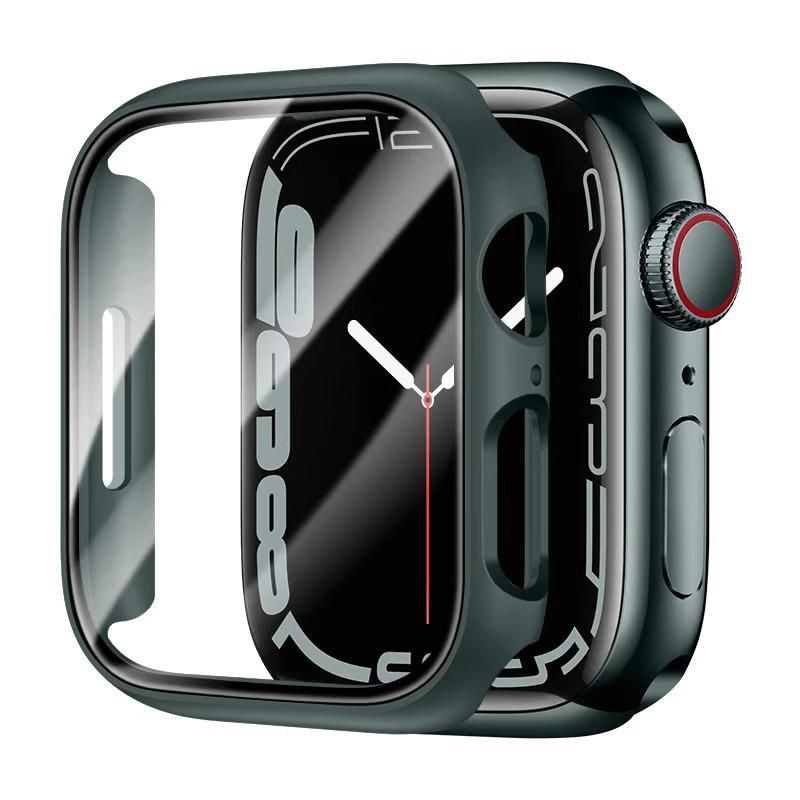 Case for Apple Watch 46mm 42mm 49mm 45mm 41mm 44mm 40mm PC Bumper Anti-fall Protective Sleeve iWatch Series 11 10 Ultra 9 8 7 SE