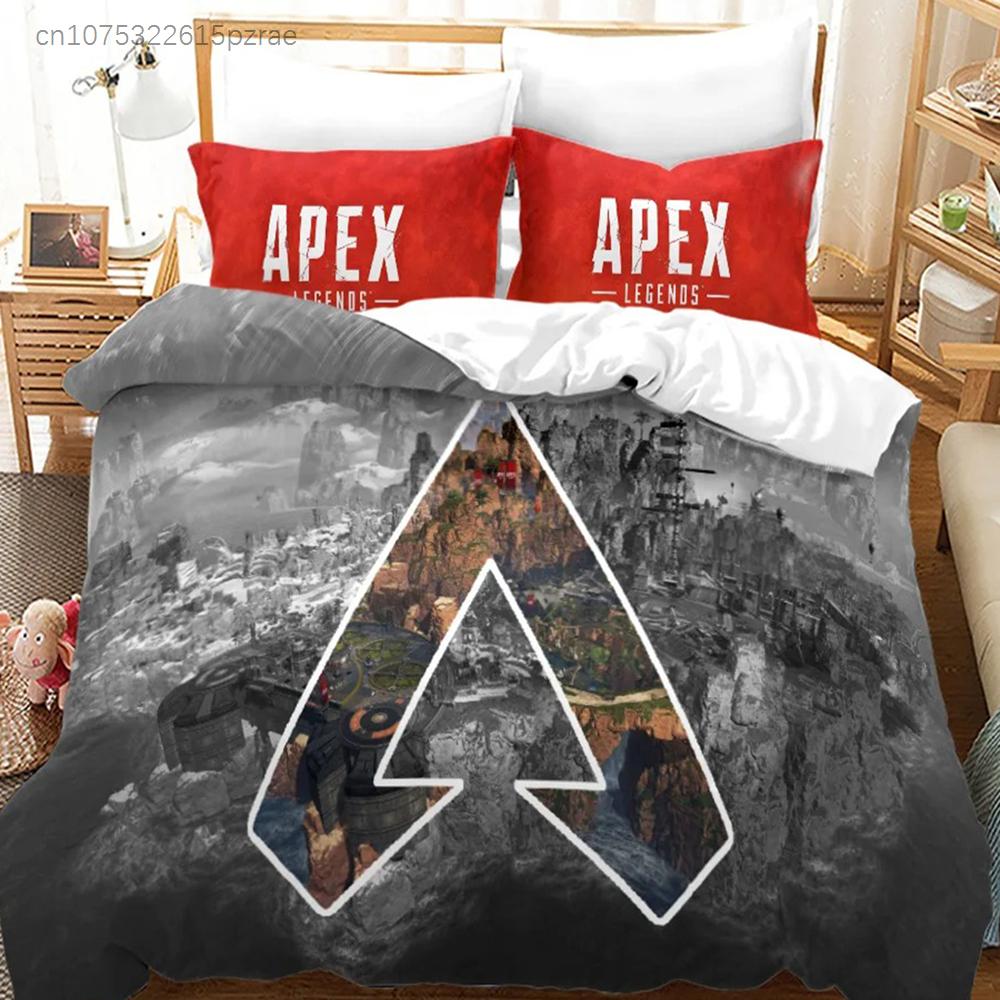 APEX Legends Bedding Set For Bedroom Soft Modern Bedspreads Comefortable Kids Duvet Cover Quilt Cover And Pillowcase