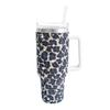 Insulated Travel Mug With Handle And Straw For Commuting And Outdoors