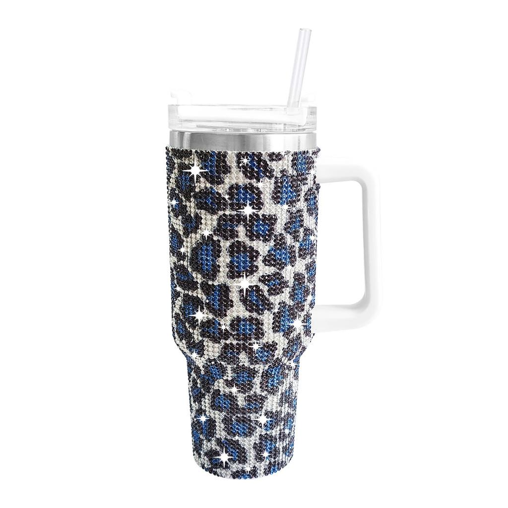 Insulated Travel Mug With Handle And Straw For Commuting And Outdoors