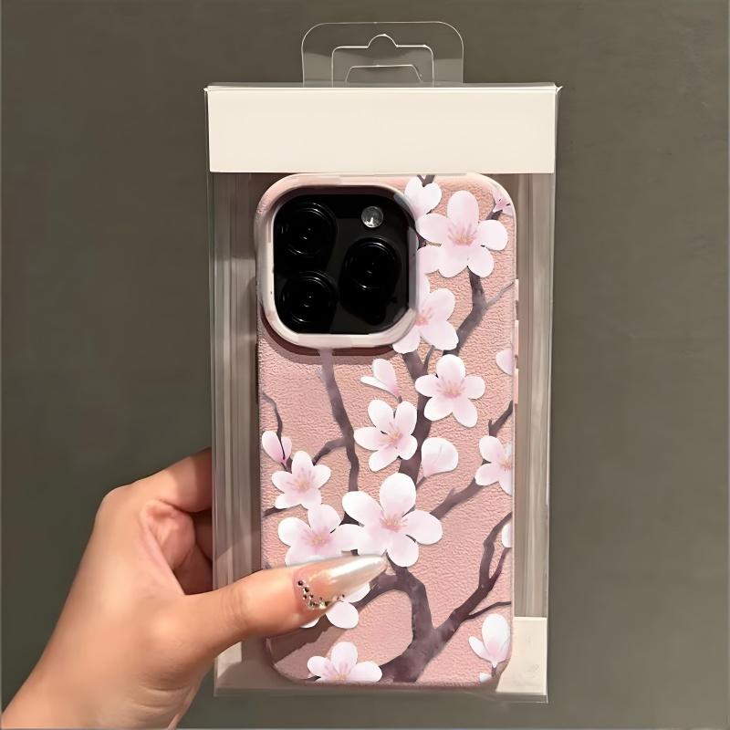Case For RENO 15 15F 11F 12F 14 PRO 10 5 Lite 5F OPPO A3 A5 A6 PRO A2 A3X A5X A40 A94 Soft Pink Violet Flowers Matte Cover