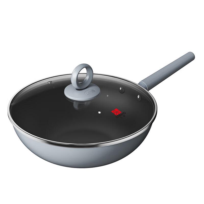 Sanhe 30cm Non-stick Wok with Flat Bottom