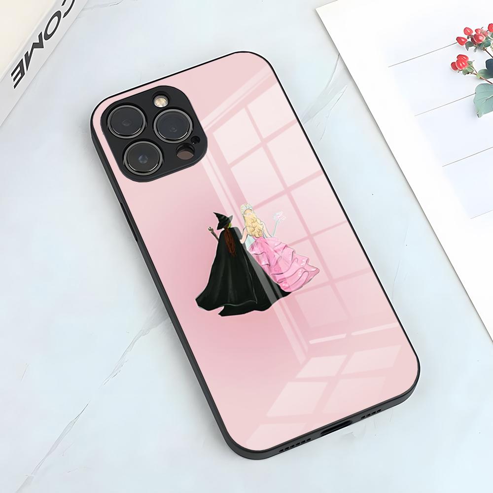 

Wicked Musical Green Phone Case For IPhone 17 Pro Max 15 Pro 16 14 Plus 12 13 Mini 11 Pro Shockproof Glass Cover iPhone14 Pro