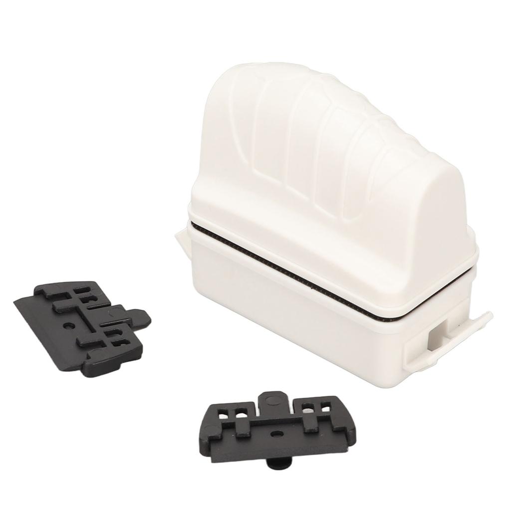 Aquarium Magnetic Brush Double Blade 4X Strong Magnetic Suction Floating Glass Algae Scraper for