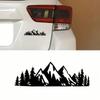 Hot Selling Stickers Forest Snow Mountain Off-Road Modified Car Logo Decorative Stickers Pull Flowers Personalized Car Stickers