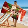 Athletic Club logo Print Beach Towel, Large Soft Quick Dry Towel for Beach Camping Swimming