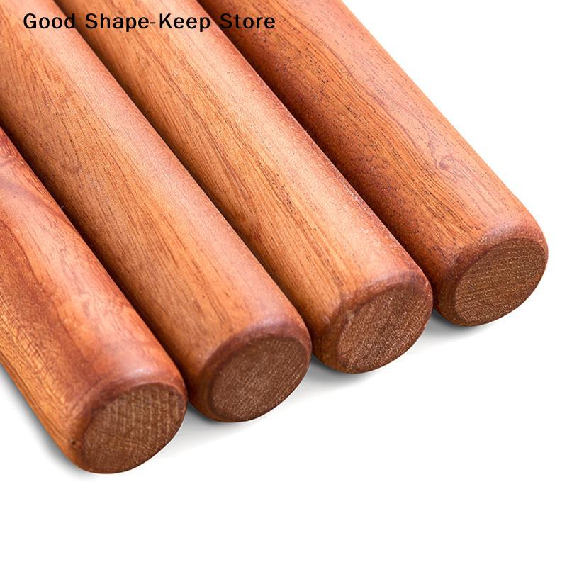 daily25cm Wooden Rolling Pin Fondant Cake Tool Nonstick Dough Roller for Pastry Baking Pizza Pie Baking Kitchen Use