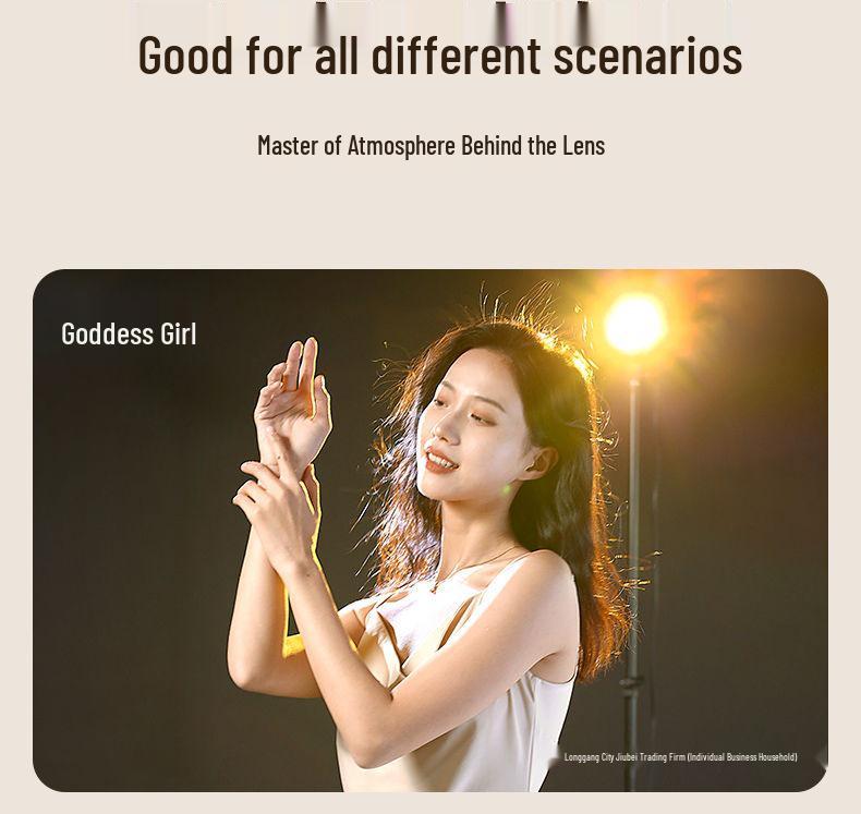 Hair Fill & Background Atmosphere Light for Photo Sessions & Jewelry Displays