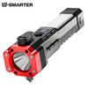 Multi-functional High-brightness Flashlight Car Safety Hammer Handheld Torch Usb Rechargeable Treasure Outdoor Home Searchlight