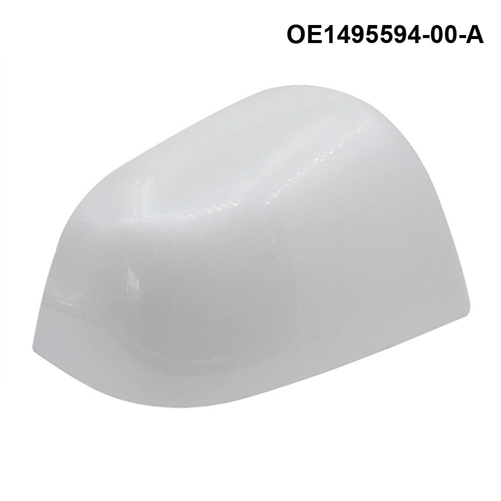 

Car Mirror Cover Stylish Car Exterior Parts Fit For Tesla Model Y 21-23 Right Side Door Wing Mirror Cover White 1495594-00-A