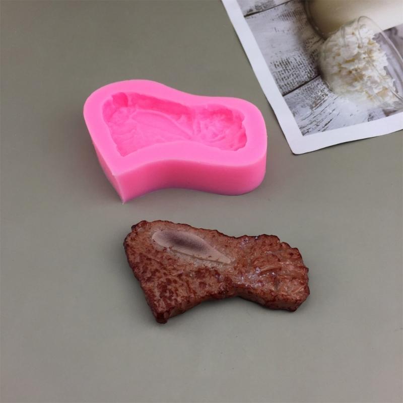 Silicone Mousse Molds Cake Moulds Meat Shaped Dessert Molds Chocolate Molds Cake Decorating Tool for Kitchen Bakings