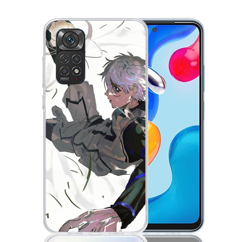 Blue Lock Nagi Seishiro Phone Case For Xiaomi Redmi Note 15 14 13 12S 12 Pro Plus 11S 11E 11 11T 10S 10 Art Soft Pattern Cover R