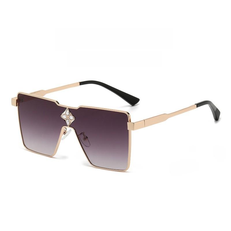 Millionaire Oversized Square Sunglasses For Women With Uv400 Protection Spring